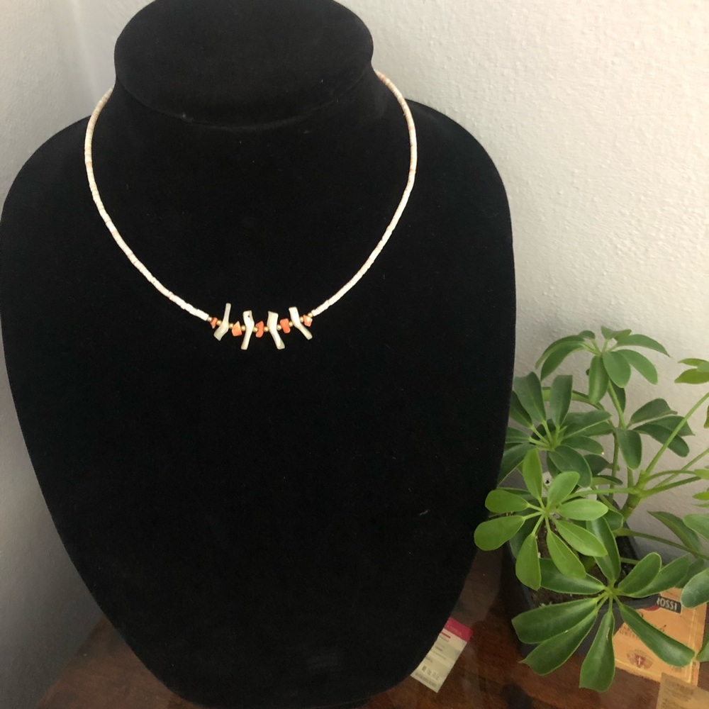 White Shell Necklace